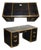 Cumberland Collection Desk in Aged Leather with Red Velvet Lining from Timothy Oulton For Sale