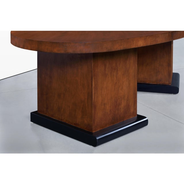 Mid-Century Modern Sculptural Biomorphic Walnut Executive Desk For Sale - Image 10 of 14