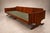 Brazilian Modern Sculpted Sofa in Rosewood & Celadon Mohair by Novo Rumo, Brazil, 1960s — Lot 365 For Sale - Image 4 of 18