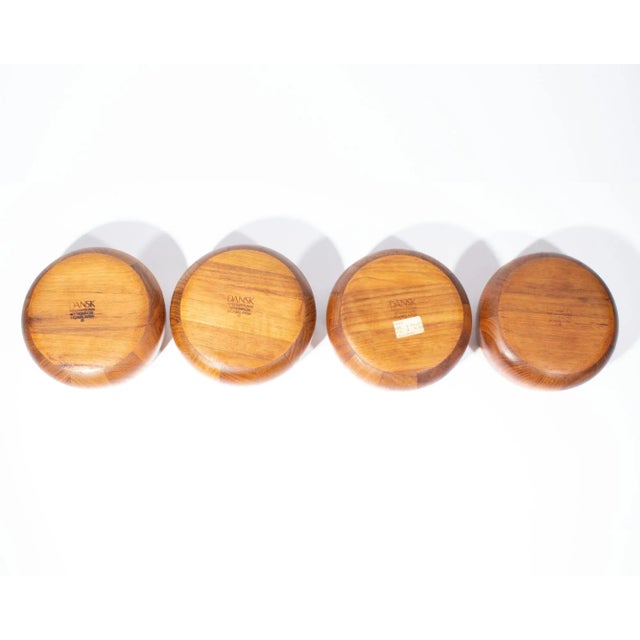 Dansk Designs Jens Quistgaard Dansk Teak Salad Bowls For Sale - Image 4 of 7