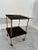 Mid-Century Modern Vintage Italian Trolley on Wheels T9 by Luigi Caccia Dominioni for Azucena, 1960s For Sale - Image 3 of 8