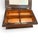 19th Century French Traditional Walnut Tea Caddy With Mirror Lid & Divided Interior For Sale - Image 4 of 5