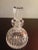 1980s 1980s Clear Cut Crystal Perfume or Oil Cruet For Sale - Image 5 of 6