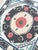 Textile Suzani Tablecloth - Bohemian Embroidery - 4'3'' X 4'6'' For Sale - Image 7 of 8