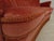 Three-Seater Danish Curved Sofa in Pink Furniture Velour, 1970s For Sale - Image 4 of 18