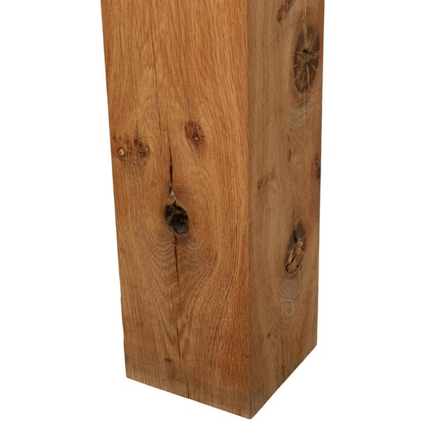 E15 Bigfoot Wooden Dining Table For Sale - Image 4 of 10