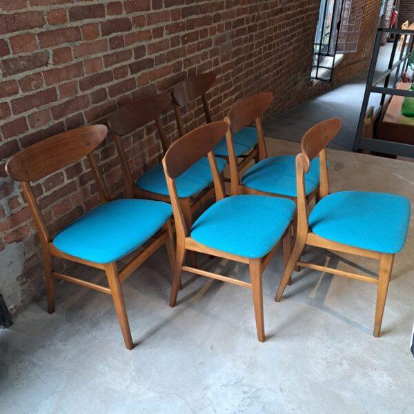 Chairs from Farstrup, Denmark, 1961, Set of 6 For Sale - Image 5 of 8