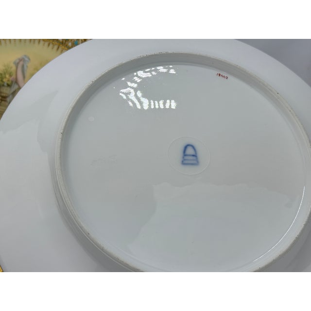Pair, Antique Royal Vienna "Labors of Cupid" Porcelain 9.5" Plates For Sale In Atlanta - Image 6 of 7