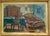 Late 20th Century Painting Interior Room Signed L Suhar Original Mixed Media Vintage Art For Sale - Image 4 of 6