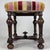 2000 - 2009 Antique English William and Mary Style Mahogany Stool, 1800s For Sale - Image 5 of 11