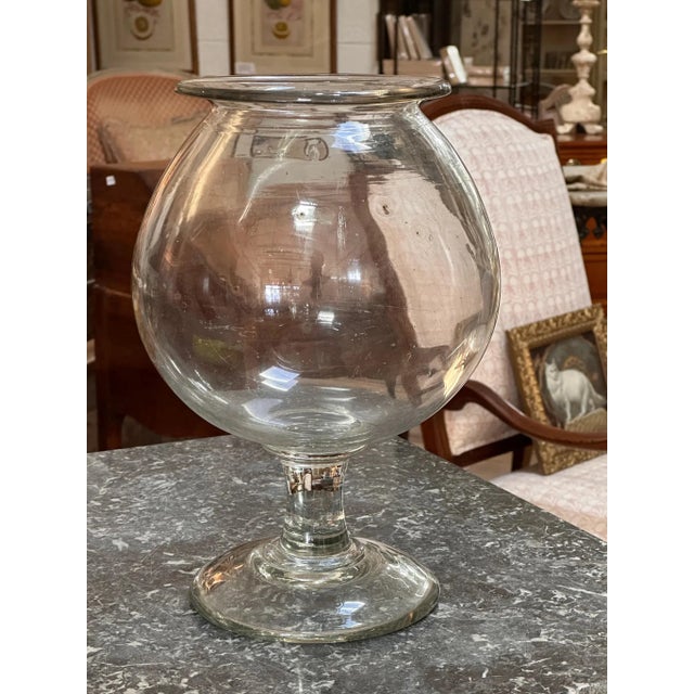 19th Century French Leech Bowl. Makes a beautiful vase.