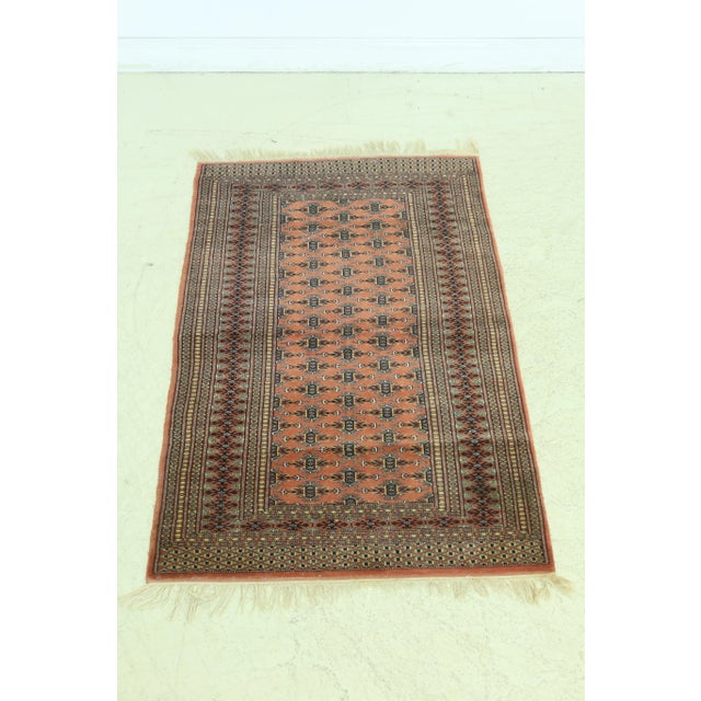 1930s Afshar Vintage Approx. 3 X 5 Wool Geometric Area Rug For Sale - Image 5 of 5