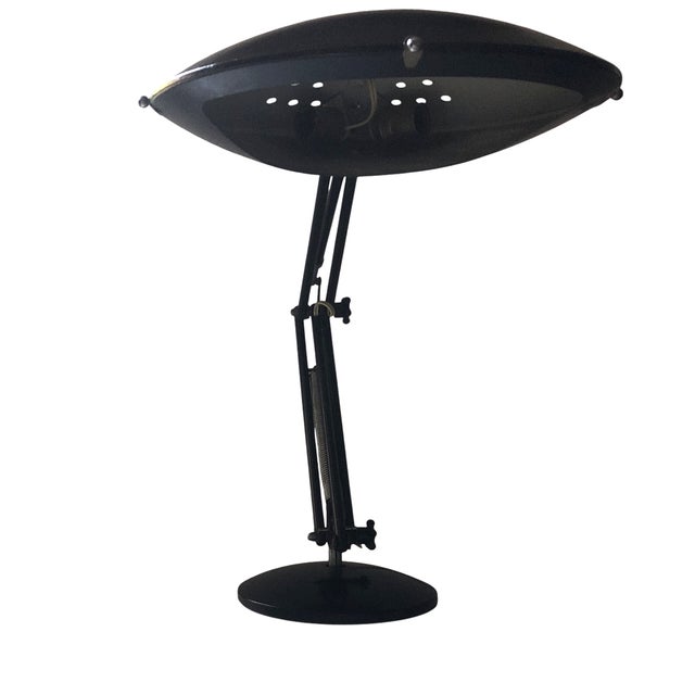 Space Age Articulated Lamp attributed to Aluminor, 1960s-1970s For Sale - Image 3 of 11