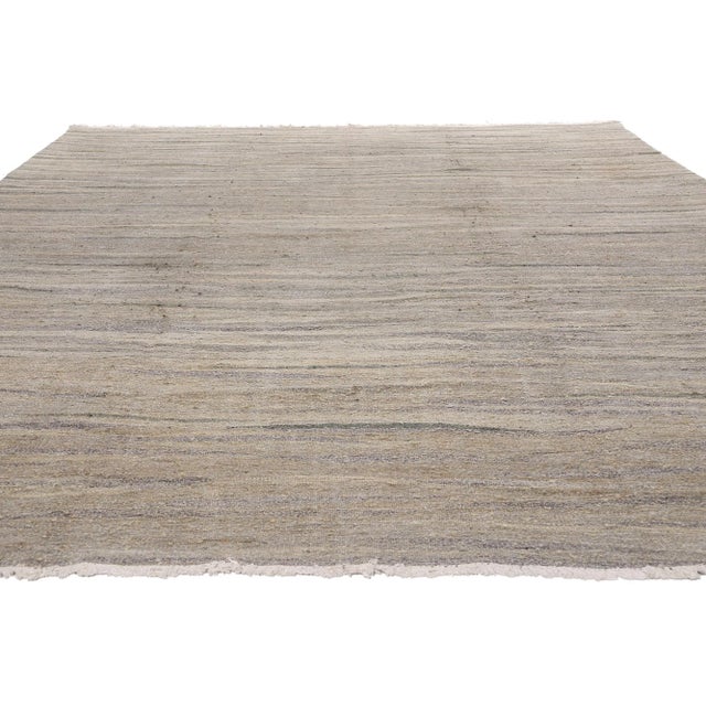 Contemporary Vintage Turkish Kilim Rug - 10'01 x 13'07 For Sale - Image 3 of 9