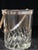 Hollywood Regency Vintage French Crystal Ice Bucket, 1960 For Sale - Image 3 of 8