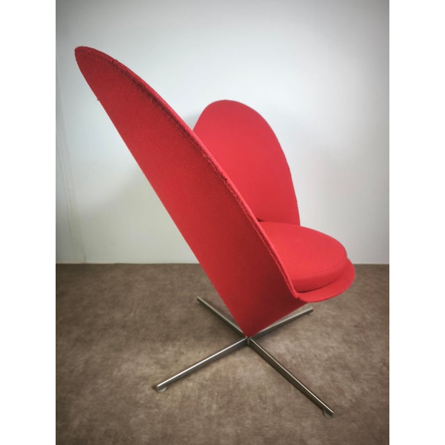 Heart Cone Armchair by Verner Panton for Vitra, 2003 For Sale - Image 9 of 9