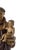 Saint Anthony with the Child Jesus Figurine, 19th Century For Sale - Image 4 of 6