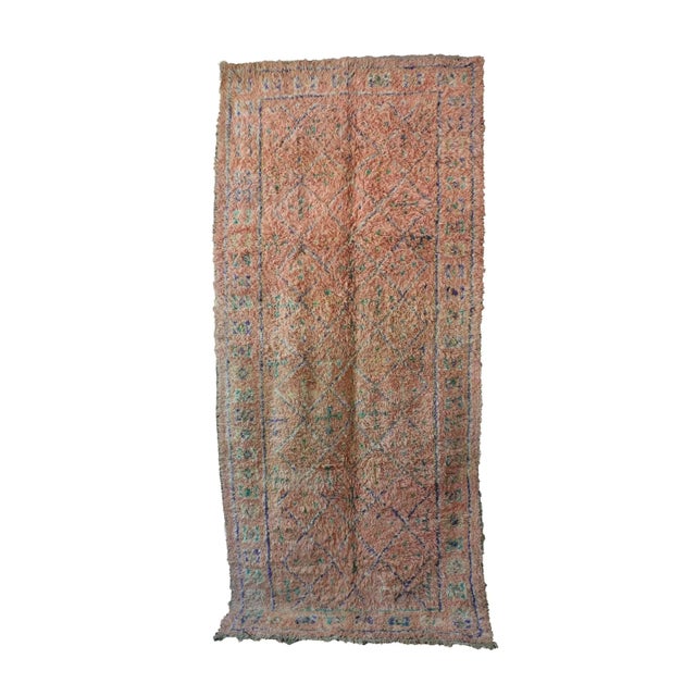 Moroccan Vintage Rug - 5'1" X 11'10" Ft For Sale - Image 9 of 9