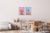 This modern still life diptych by Gio Bellagio is inspired by ancient Greek ceramic vessels. The pots are adorned with...