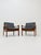 Mid century easy lounge chairs by illum wikkeslo eilersen in solid teak, 1960s, it is in great condition. However, as with...