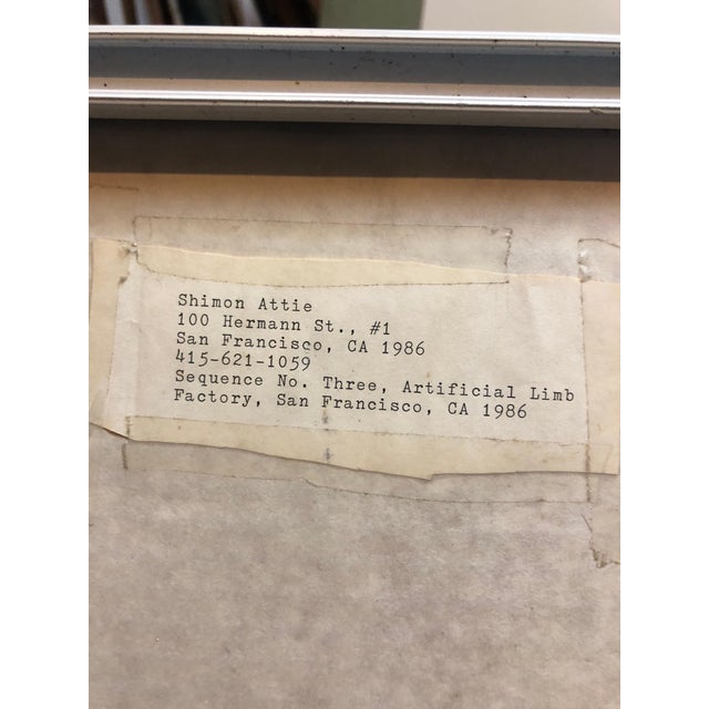 Printmaking Materials Shimon Attie, Vintage Silver Gelatin Photograph Surrealist Fake Limb Prosthetic Factory Photo For Sale - Image 7 of 8