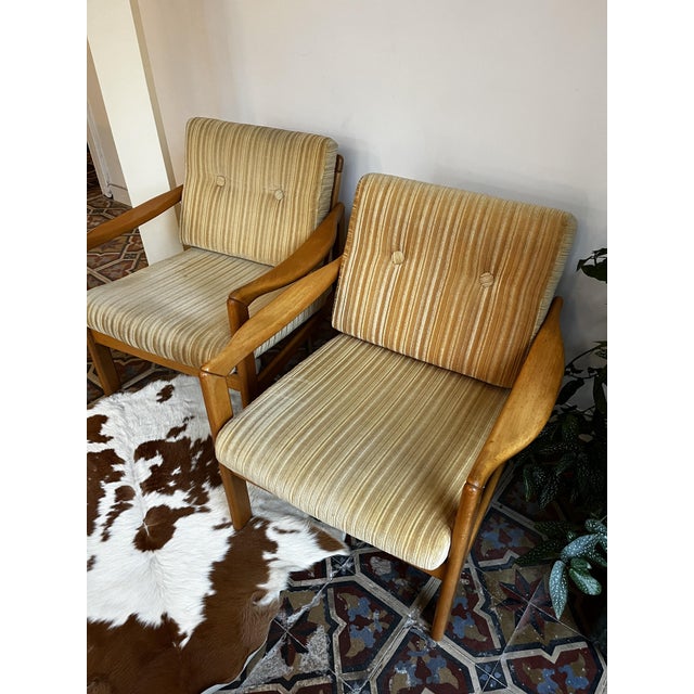 1960s Vintage Lounge Chairs by Walter Knoll for Walter Knoll, 1960s, Set of 2 For Sale - Image 5 of 16