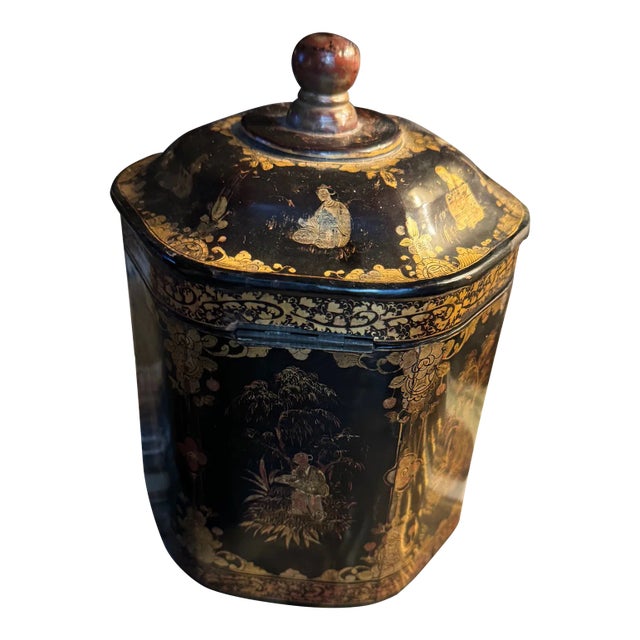 Early 19th Century Regency Tea Caddy For Sale