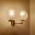 Vintage Glass and Brass Sconces, Set of 2 For Sale - Image 11 of 18