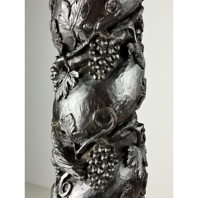 Hand-Carved Column, 18th Century For Sale - Image 5 of 18