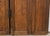 Brown Pair of Rustic 19th C. French Walnut Bifold Wood Doors 9 Ft For Sale - Image 8 of 18