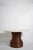 Rattan and travertine round dining table, 1970s. Height: 76 cm - 29.92 in Diameter: 130 cm - 51.18 in