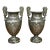 Circa 1850 Italian Neoclassical Bronze Grand Tour Urns, Pair For Sale