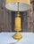 Vintage mid century mustard table lamp. Excellent Americana traditional look, perfect for a cottage or farm. Mustard...
