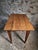 Antique French Worktable and Bistro Chair, 1900s and 1950, Set of 2 For Sale - Image 9 of 18