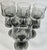 Mid-Century Modern Smoky Grey Mid-Century Goblets- Set of Six For Sale - Image 3 of 12