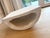 Sculpture Materials Vintage Sculptural White Plaster Demilune Side Tables, Pair For Sale - Image 7 of 9
