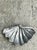 Vintage Coastal Cast Pewter Clam Shell Bowl For Sale - Image 10 of 12