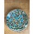Ceramic Vintage Hand-Painted Floral Ceramic Plate For Sale - Image 7 of 12