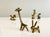 Mid-Century Modern Brass Animal Figurines in the style of Walter Bosse, Austria, 1950s, Set of 5 For Sale - Image 3 of 12