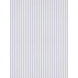 Sample - The House of Scalamandré Johnson Stripe Wallpaper, Lavender For Sale