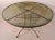 Woodard Furniture Co. 1950’s Vintage Round Metal Mesh Top Garden Table For Sale - Image 4 of 6