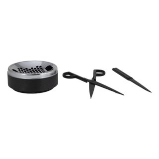 Vintage Minimalist Desk Set from Caimi Ashtray & Lerche Solingen Tools, 1990s, Set of 3 For Sale