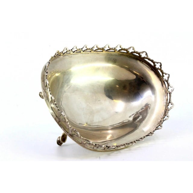 Silver Candy Box with Wire Rack and Horse-Shaped Feet For Sale - Image 4 of 7