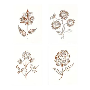Brown Bengal Botanicals Set of 4
