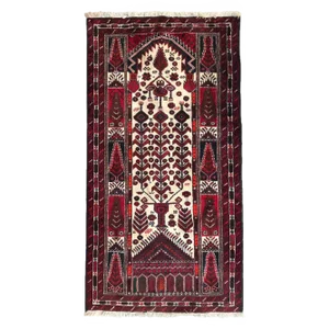 Vintage Turkmen Baluch Rug