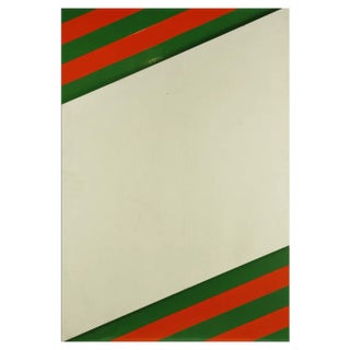 Renato Livi, Untitled, 1971, Mixed Colored Enamel on Board For Sale