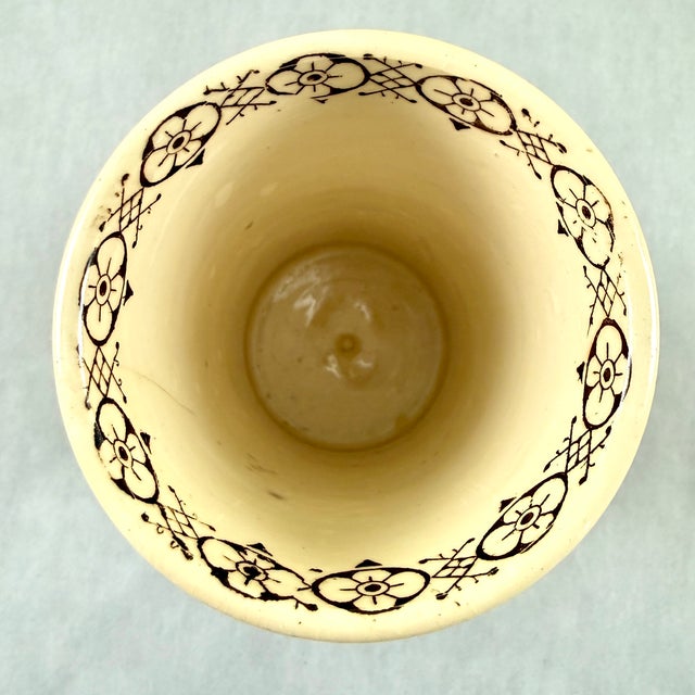Bridgwood & Clarke Ironstone Aesthetic ‘Orchid’ Toothbrush Holder, Circa 1860 For Sale - Image 10 of 14