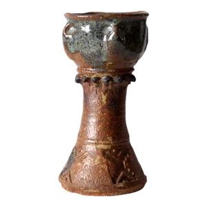 Vintage Studio Pottery Chalice Vase