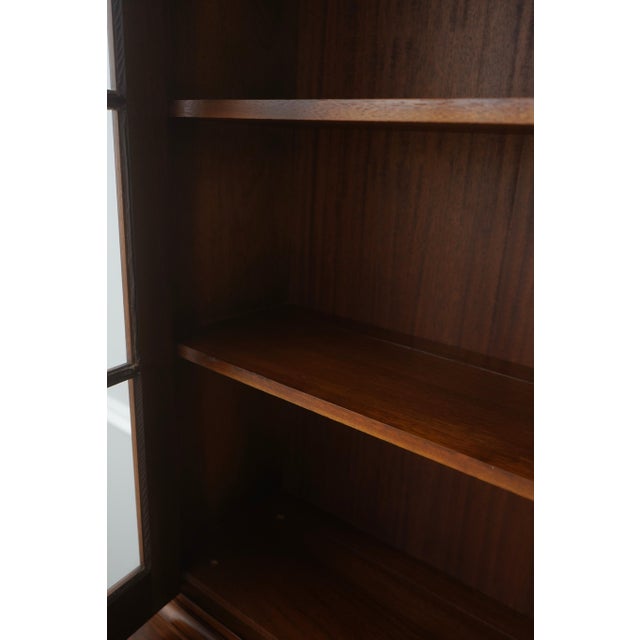 Country Chippendale Hand Crafted Walnut Cupboard For Sale - Image 9 of 18