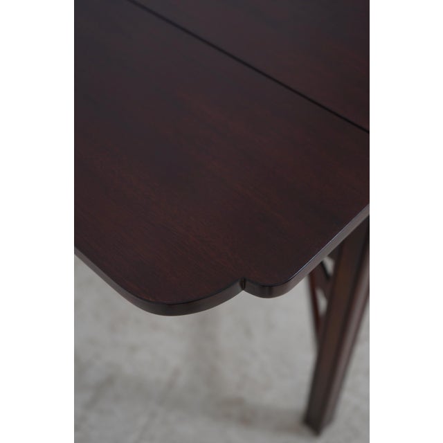 Henkel Harris Drop Side Mahogany Pembroke Table For Sale - Image 13 of 18